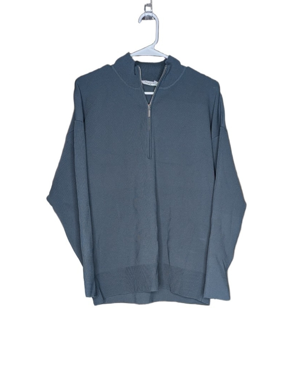 M.M. LaFleur The Athens Half Zip Jadigan Knit Jacket Sweater Size Medium